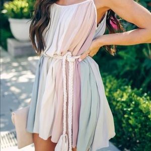 Vici collection color block dress